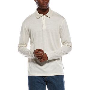 Boss Hugo Boss Mens  Wool Polo Shirt, White